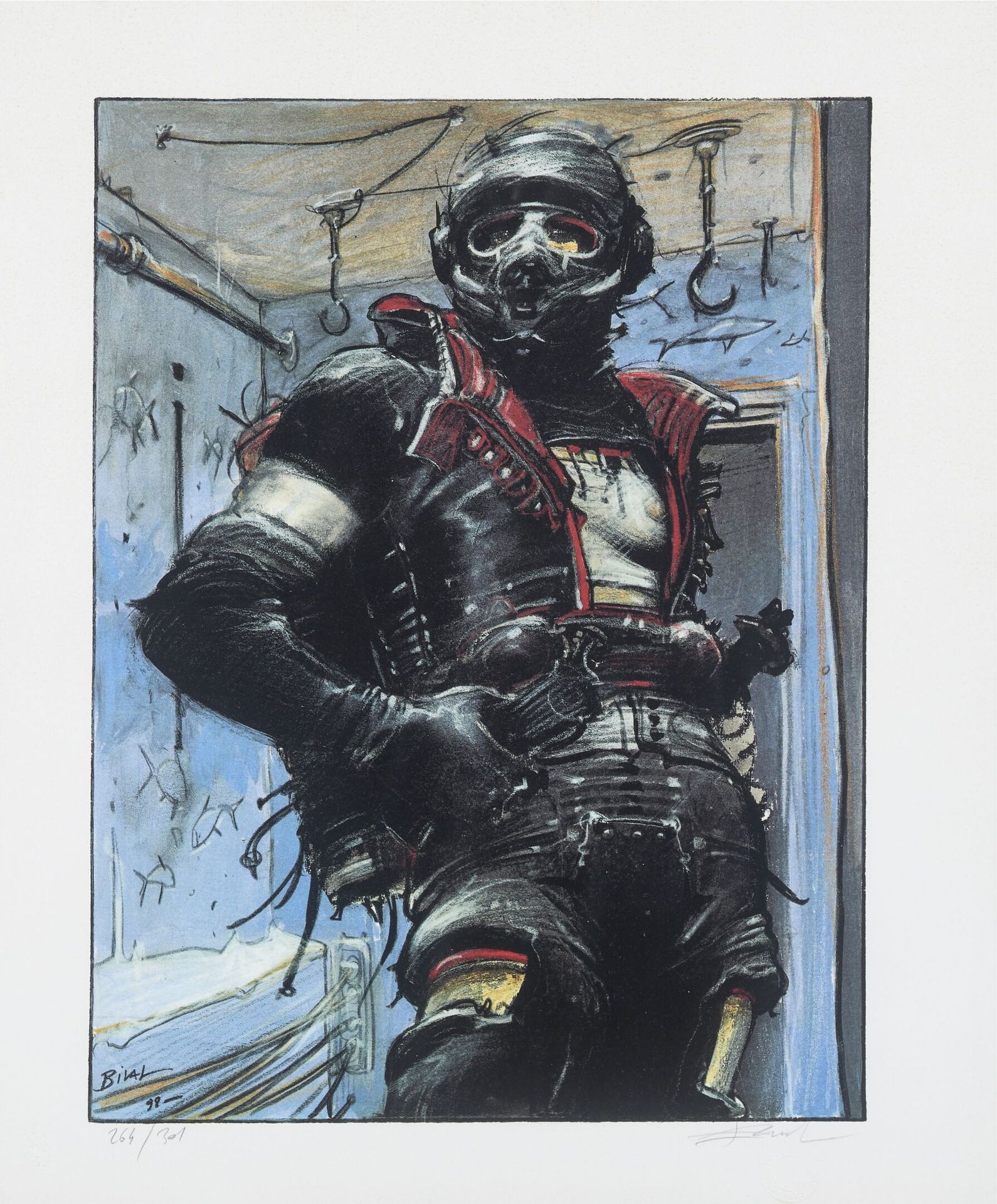 Null Enki BILAL (born in 1951)
The warrior, 1998
Pigment print, signed lower rig&hellip;