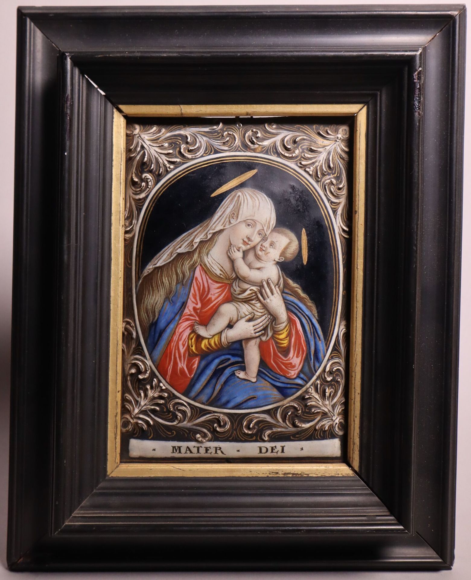 Null Jacques II Laudin (ca 1665-après 1729) 
Vierge à l'Enfant 
Plaque de cuivre&hellip;