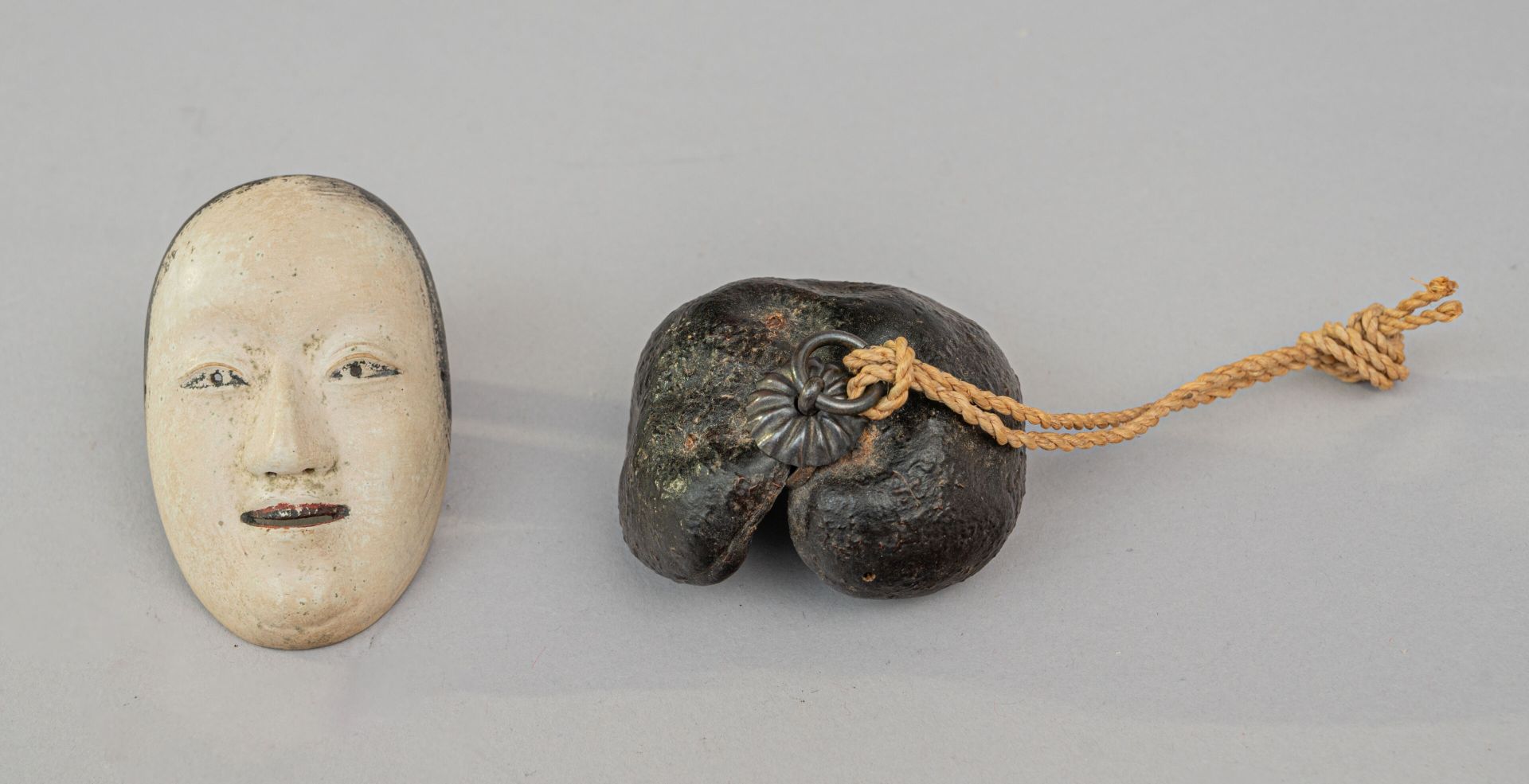 Null Netsuke naturel, Japon, XIXe siècle
Fait d'une grosse graine (ou cosse de h&hellip;