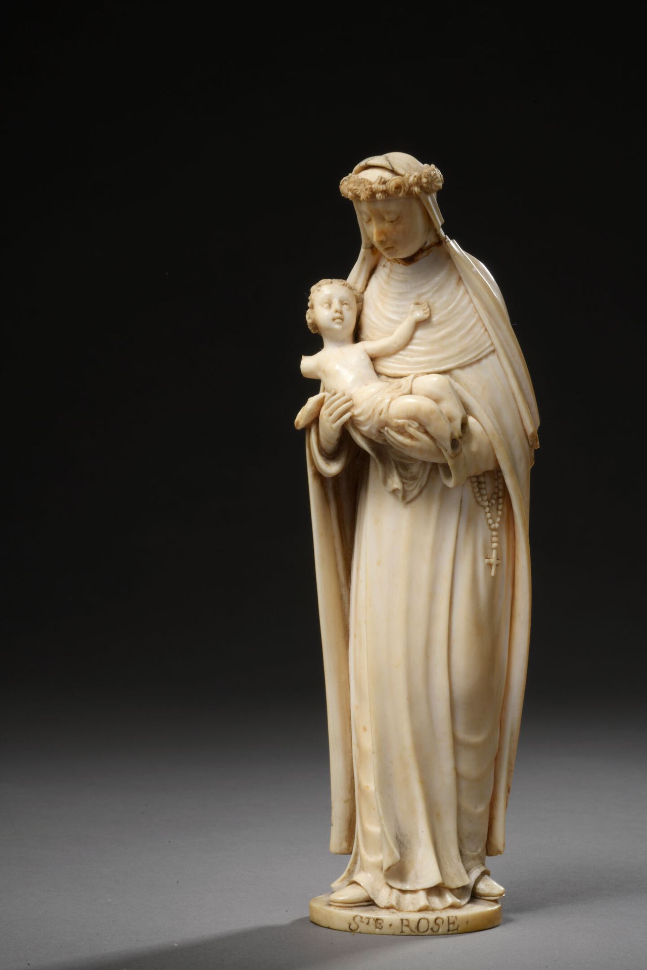 Null French school, probably Dieppe, early 18th century
Saint Rose of Lima (1586&hellip;
