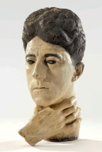 Paul HAMANN (1891-1973) d'après et Michel de BRY (XXe siècle) Sculpture en plâtr&hellip;