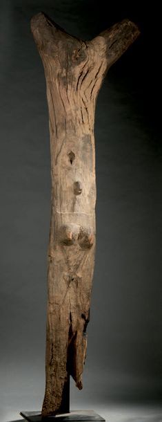 Null Pilier de «grand abri» Togu nà Dogon - MALI
Bois
H. 216 cm

Provenance
Jean&hellip;