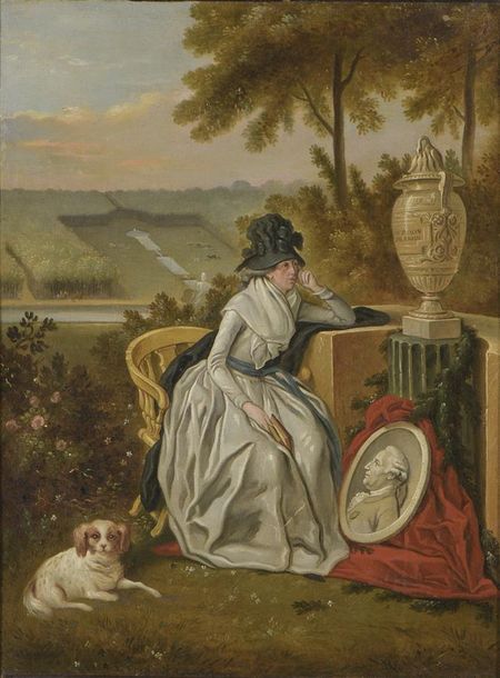 ÉCOLE FRANÇAISE de la fin du XVIIIe ou du début du XIXe siècle Portrait de Madam&hellip;