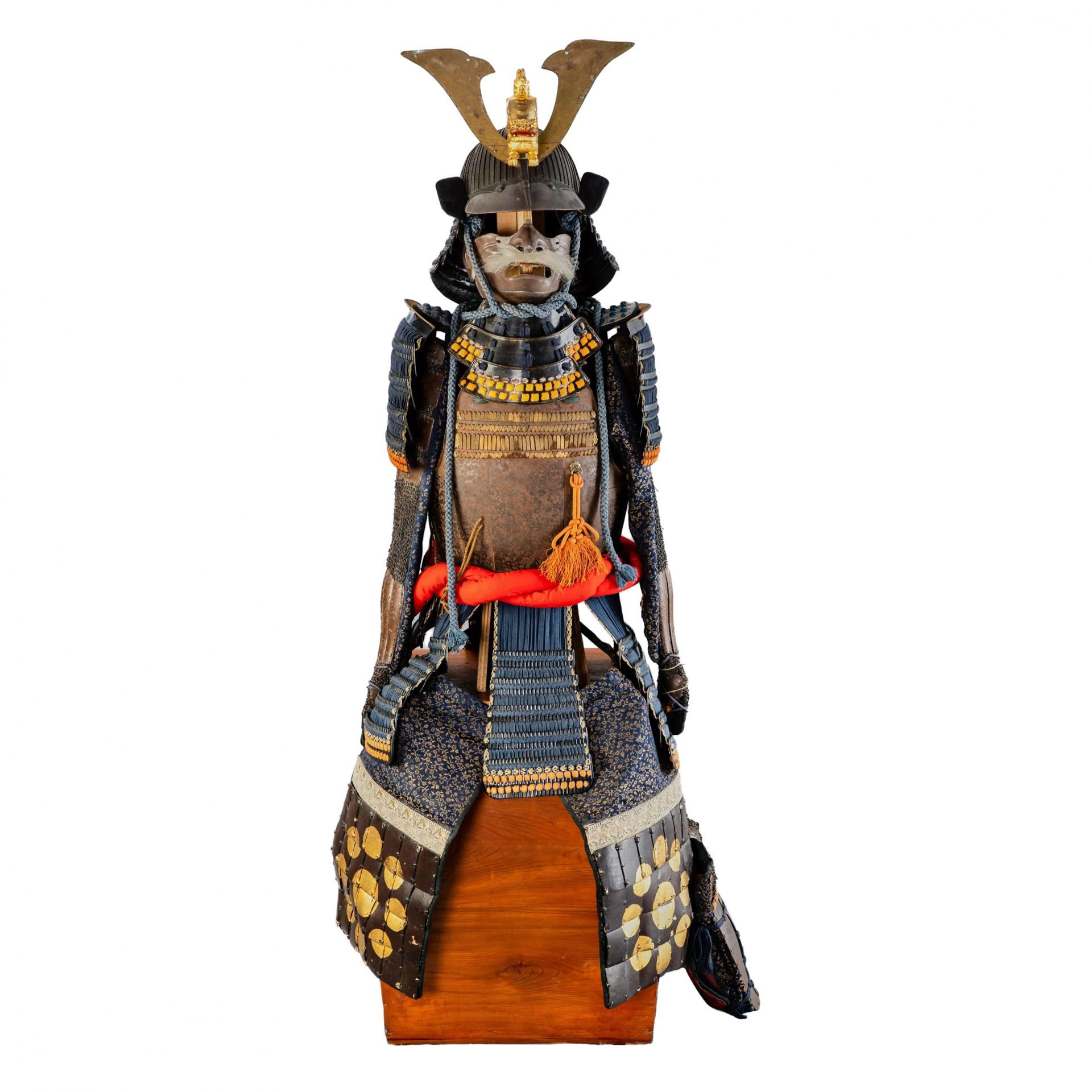 Null Armure de samouraï, Nanbandō, periode Meiji Composee d′un casque (periode M&hellip;