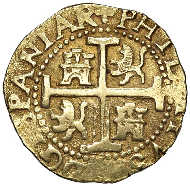 Foreign coins PERU Felipe V (1700-1746) 8 Escudos 1707 H Lima - Cal-2113; Tauler&hellip;