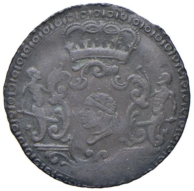 Italian Mints COURTE (Córcega) Pasquale Paoli General (1762-1768) 4 Soldi 1766 -&hellip;