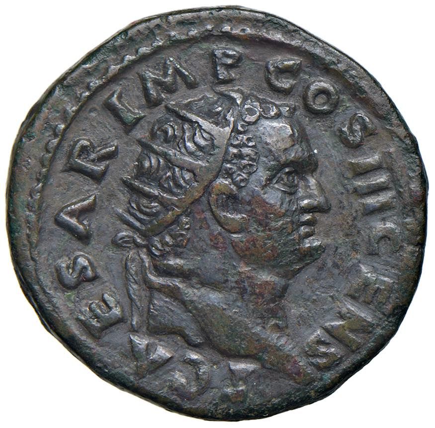 Ancient coins Titus (79-81) Dupondio - C.81 CU (g 13,36) Retch. QSPL