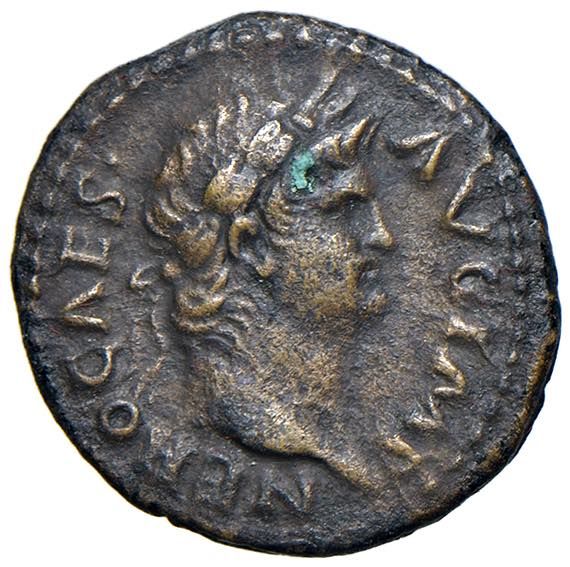 Ancient coins Nero (54-68) Semisse - C. 53 CU (g 3,36) BB+