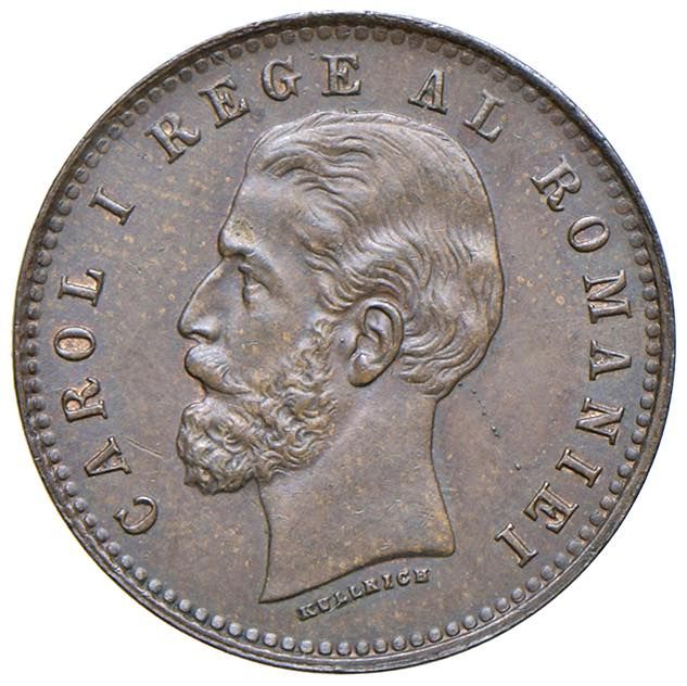 Foreign coins RUMANIA Carlos I (1866-1914) 2 Bani 1900 - Kr. 27 CU SPL-FDC