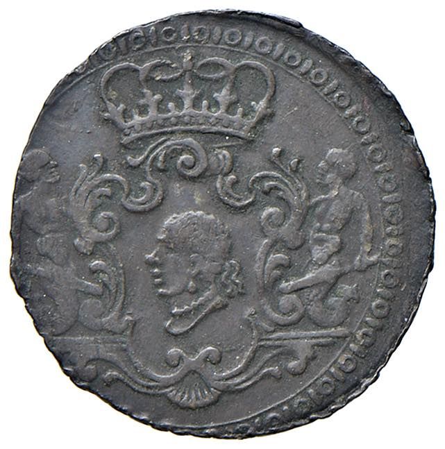 Italian Mints COURTE (Corsica) Pasquale Paoli General (1762-1768) 4 Soldi 1764 -&hellip;