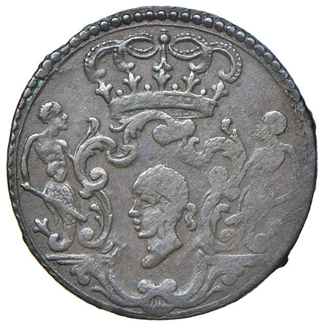 Italian Mints COURTE (Corsica) Pasquale Paoli general (1762-1768) 4 Soldi 1767 -&hellip;