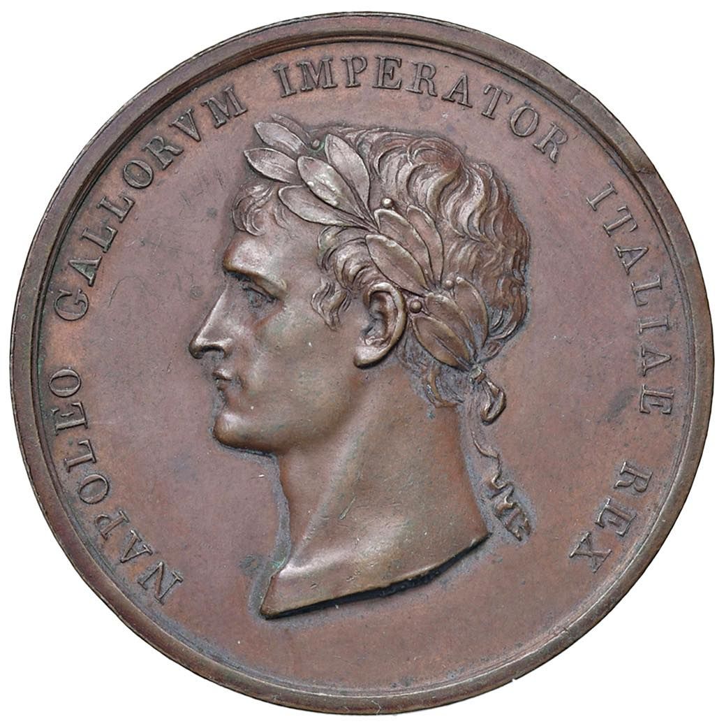 Medals FRANCE Médaille Napoléon Ier (1805-1814) 1805 Couronnement de Napoléon co&hellip;