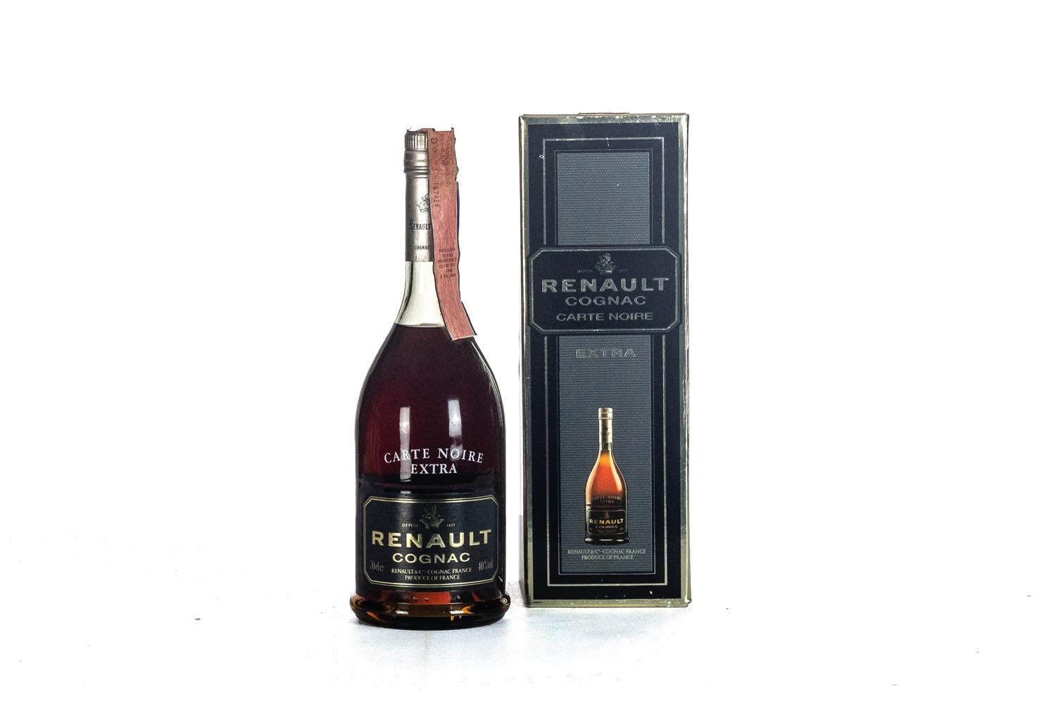 Wines and Spirits Cognac Renault Carte Noire Extra Etiquette et capsule en excel&hellip;