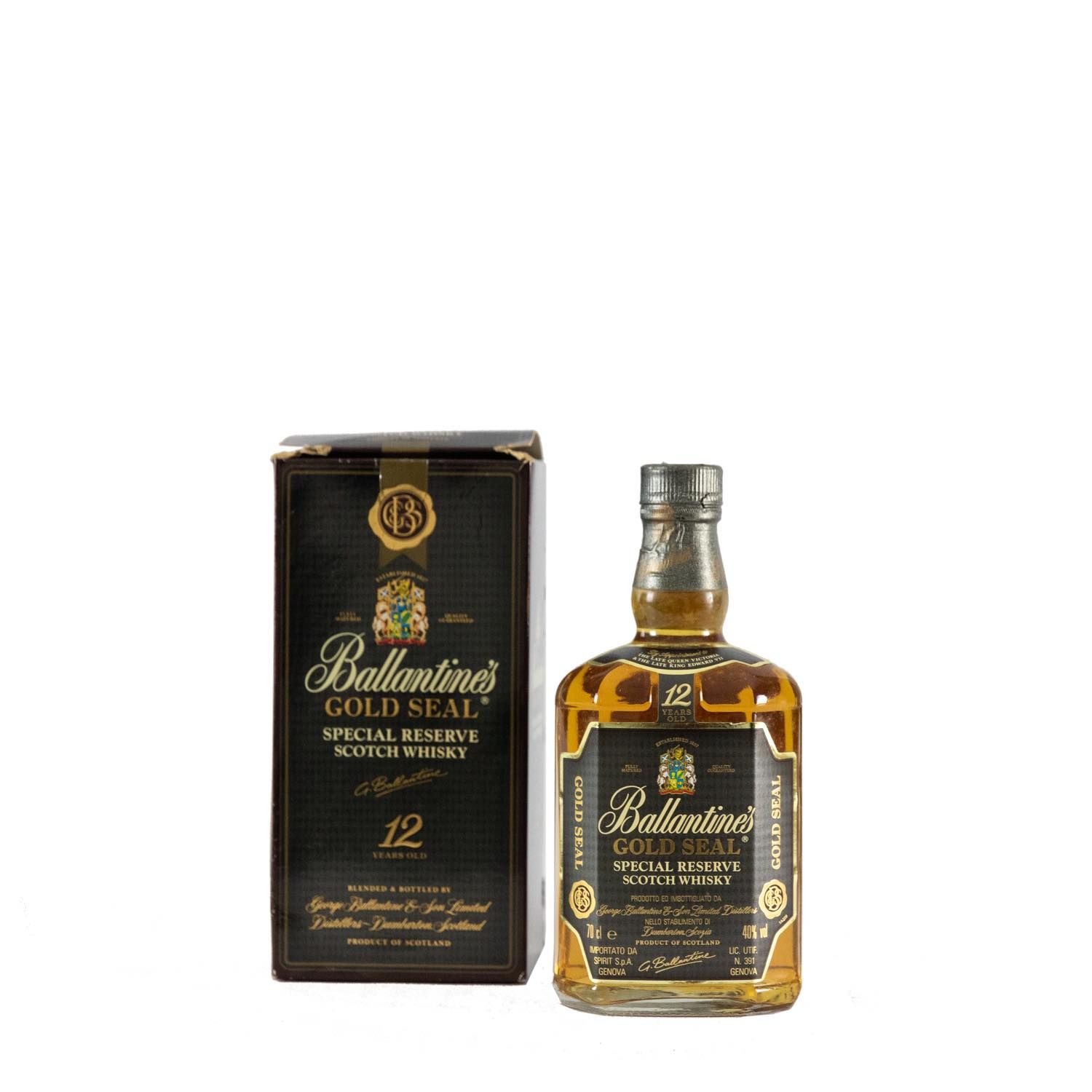 Wines and Spirits Ballantine's Gold Seal Special Reserve Scotch Whisky 12 Years &hellip;