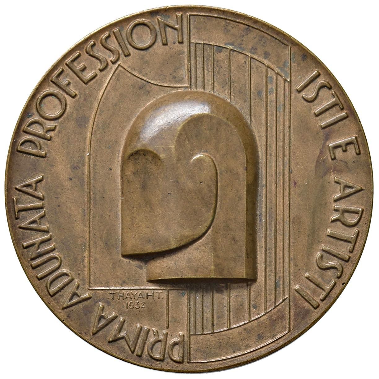 Medals ROME Médaille 1932 An. X Premier rassemblement de professionnels et d'art&hellip;