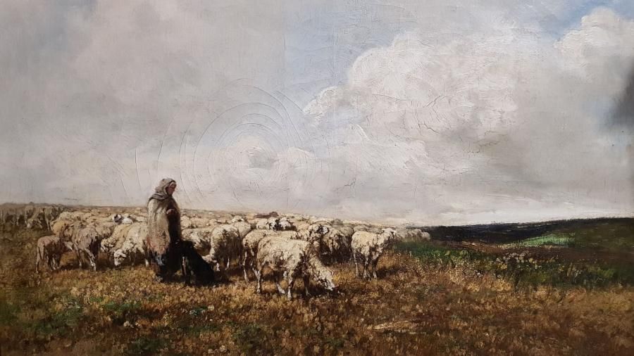 Leon Georges Calves 1848-1923 (French) * Landscape
oil on canvas
81 x 55 cm (32 &hellip;