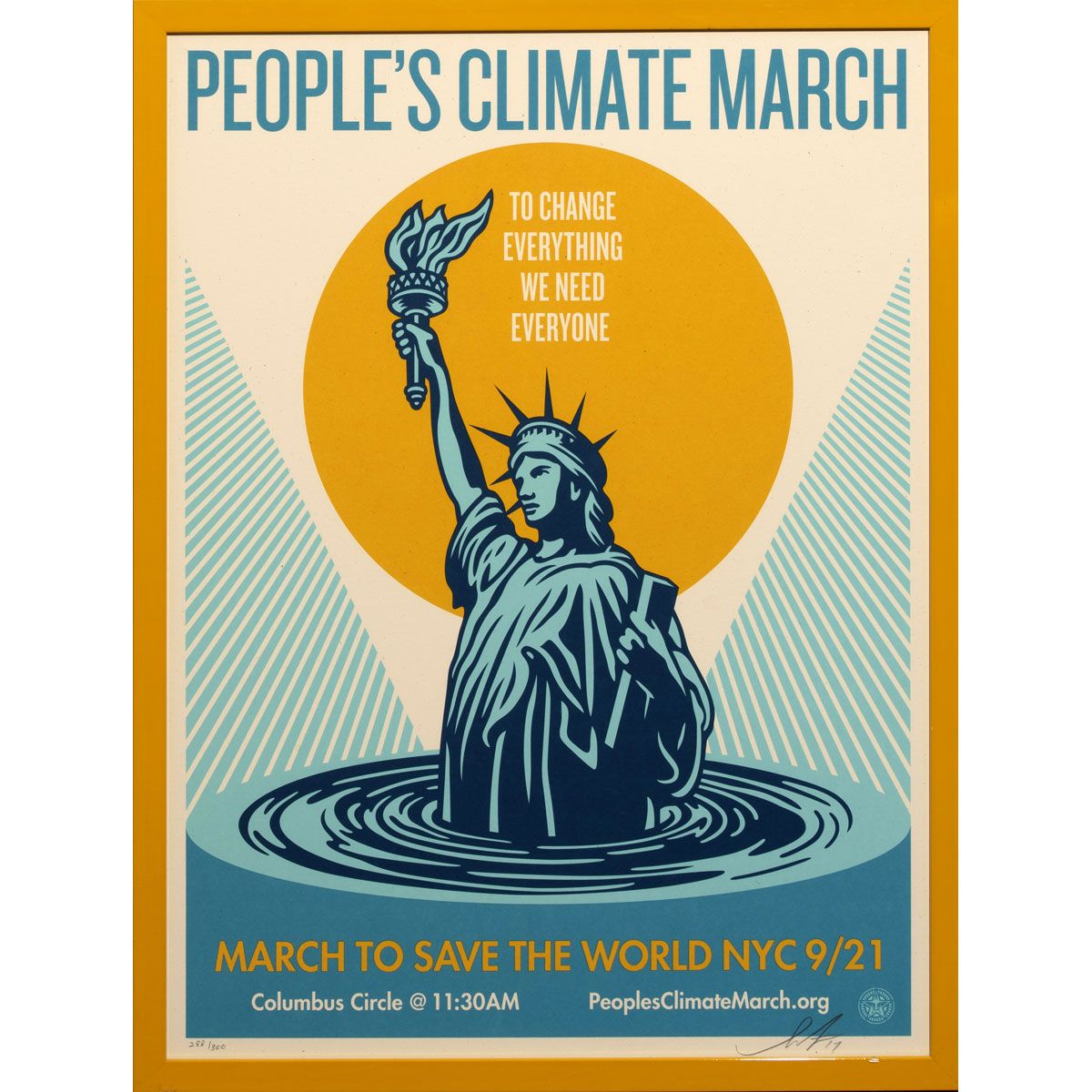 Null Shepard FAIREY (aka OBEY GIANT), American, born 1970

People's Climate Marc&hellip;