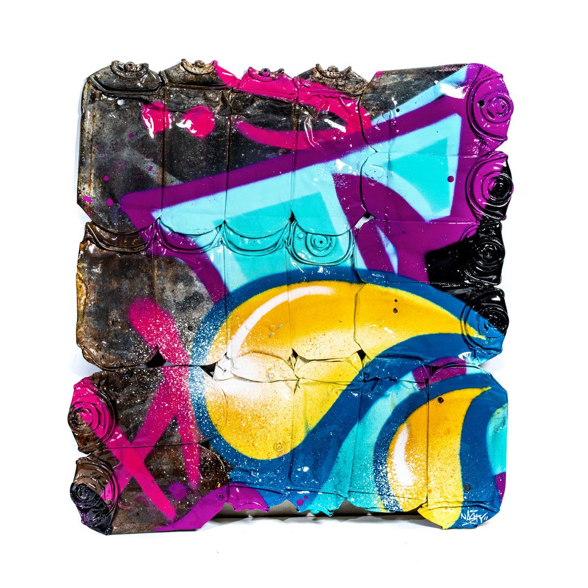 Null NASTY, French, born in 1975

Untitled, 2019 

Mixed media on spray can comp&hellip;