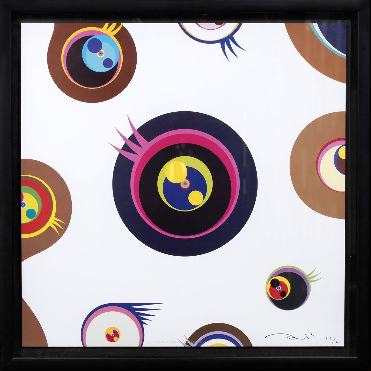 Null Takashi MURAKAMI, giapponese, nato nel 1962

Occhi di pesce gelatina, bianc&hellip;