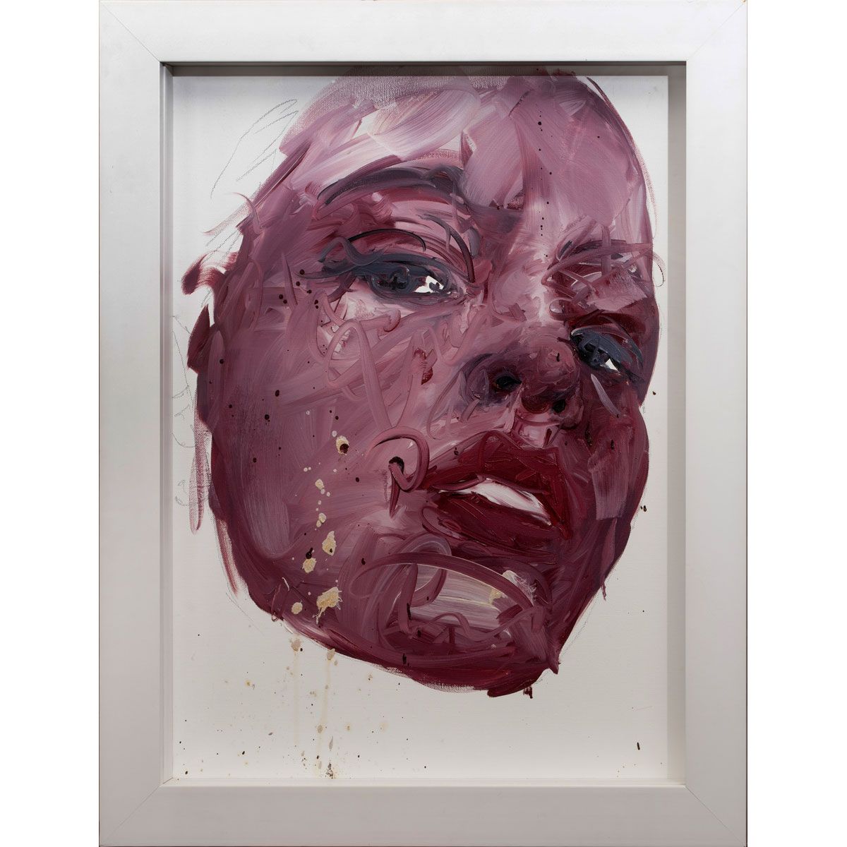Null 菲利普-帕斯卡，法国人，生于1965年

肖像, 2010

布面油画

背面有签名和日期

73 x 53 厘米

证明书