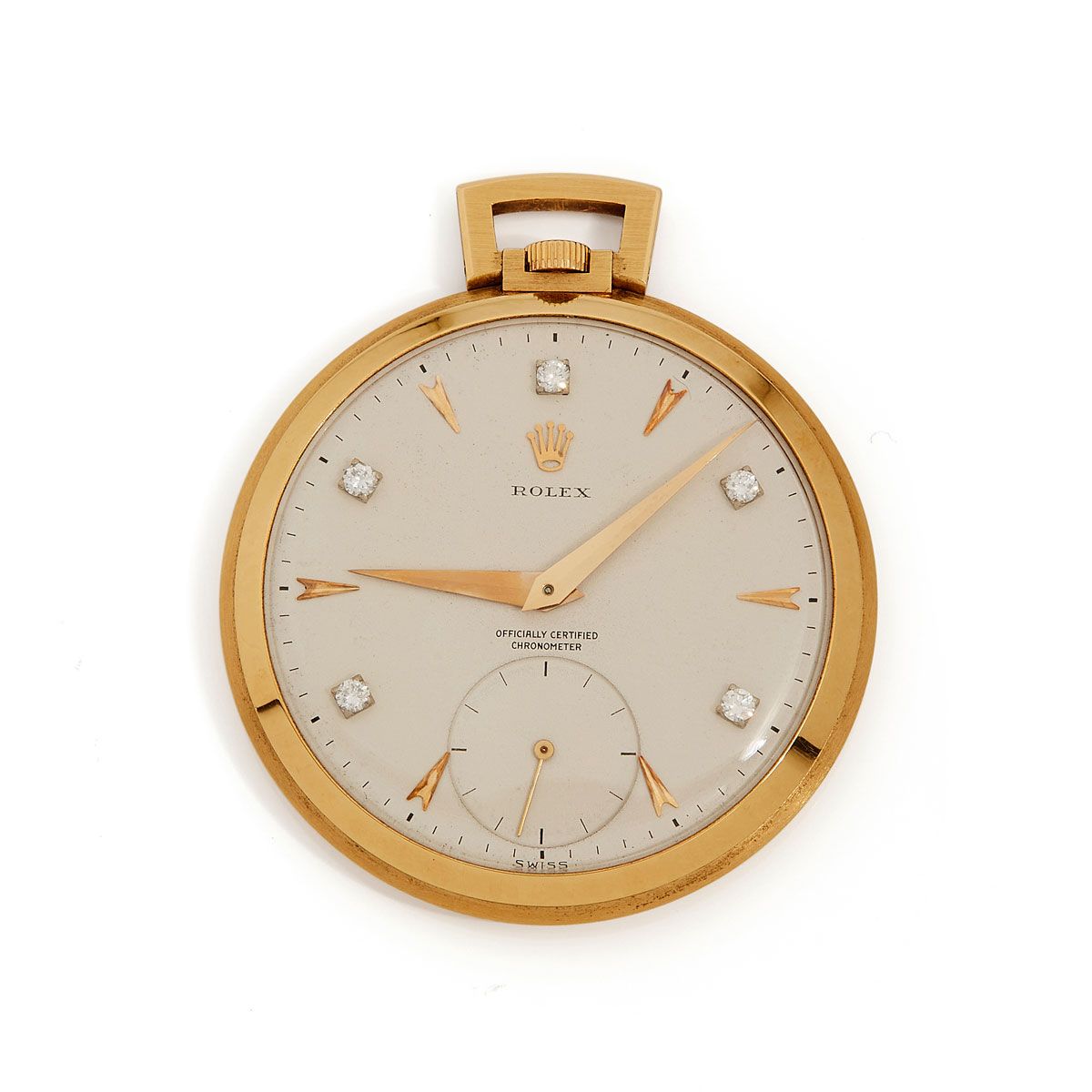 Null Rolex, Ref. 8437, Nr. 145843, um 1965


Eine seltene goldene Taschenuhr, cr&hellip;