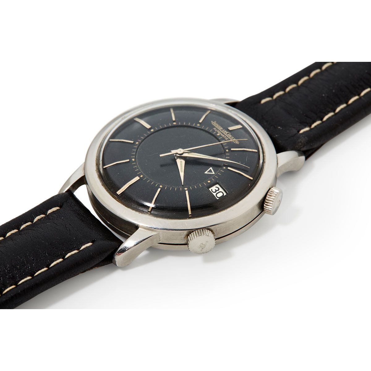 Null Jaeger-LeCoultre, Memovox, n° 845201, vers 1960.

Une belle montre bracelet&hellip;
