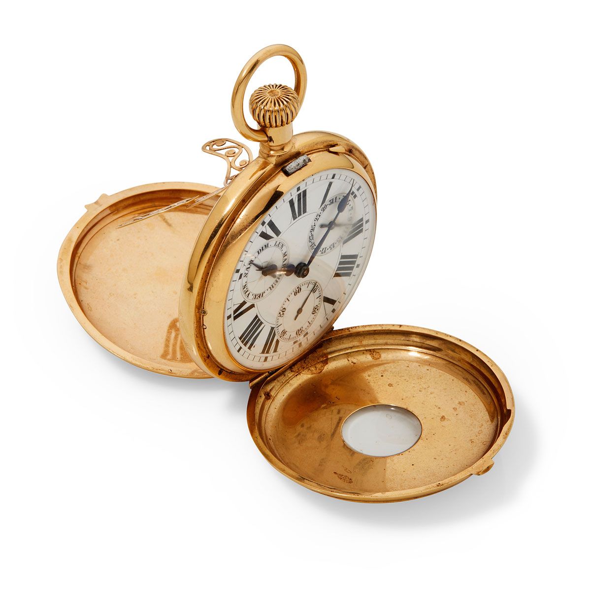 Null Rossel & Fils, successeur de Bautte et Cie, Genève, demi-chronomètre, n° 98&hellip;
