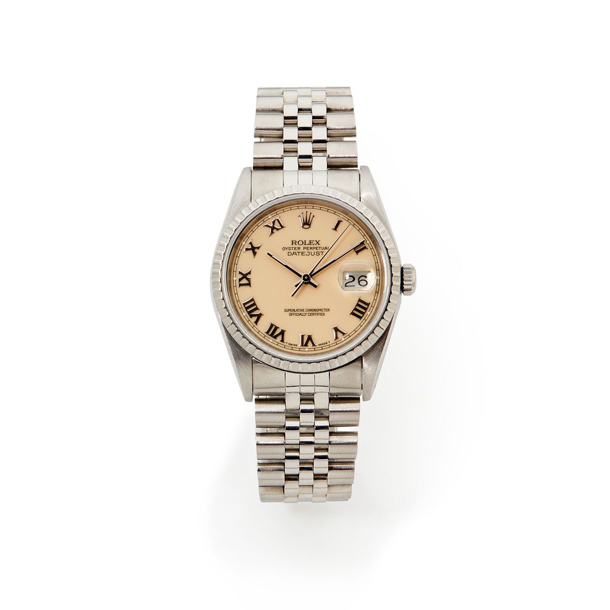 Null Rolex, Datejust, Réf. 16220, n° X72xxxxx, vers 1991.

Une très belle montre&hellip;