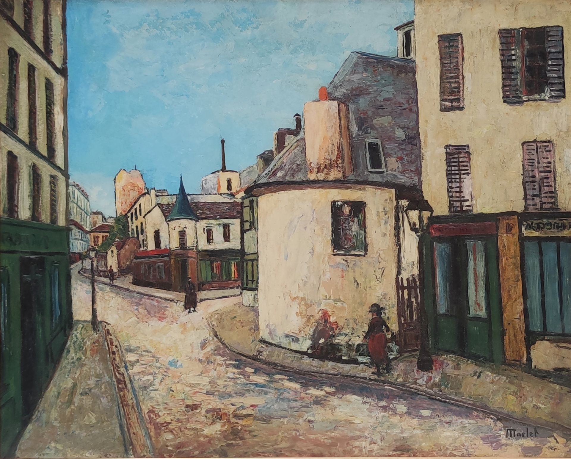 Null 
Elisée MACLET (1881-1962)


Street of Mont Cenis 
Oil on cardboard, signed&hellip;
