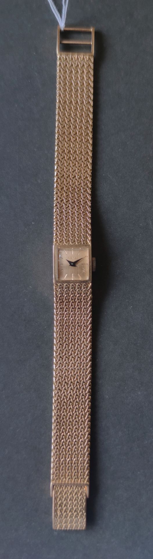 Null EGINE

Damenarmbanduhr in Gelbgold 750°/°°° , mechanisches Uhrwerk nicht ga&hellip;