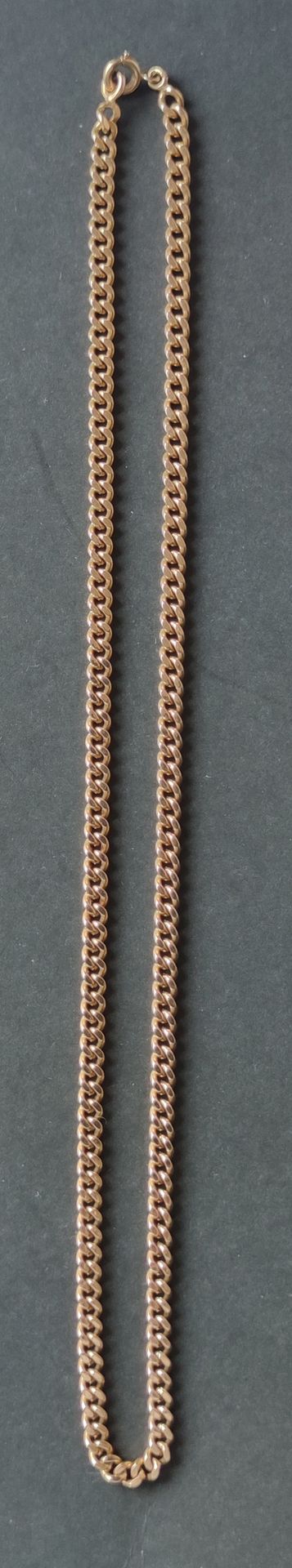 Null CHAIN in yellow gold 750°/00 Weight : 39.3 g