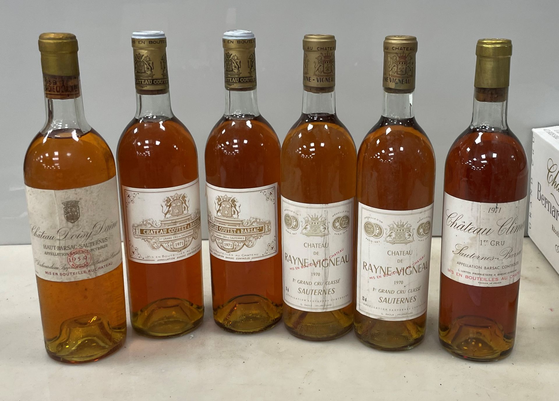 Null 6 BOUT : 1 CHT CLIMENS 1971, 2 CHT RAYNE VIGNEAU 1970, 2 CHT COUTET 1971, 1&hellip;