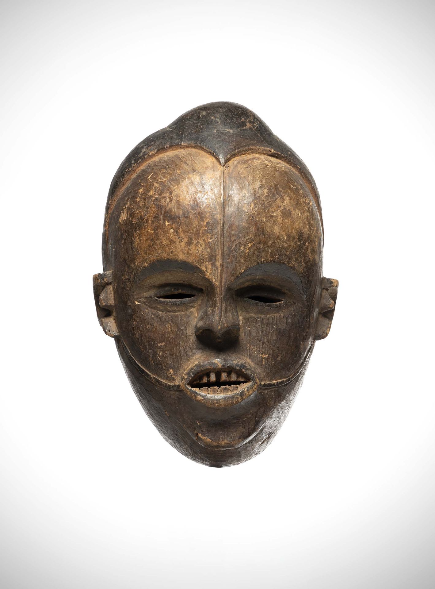 Null Idoma

( Nigéria ) Masque en bois au visage en coeur souligné par la coiffu&hellip;