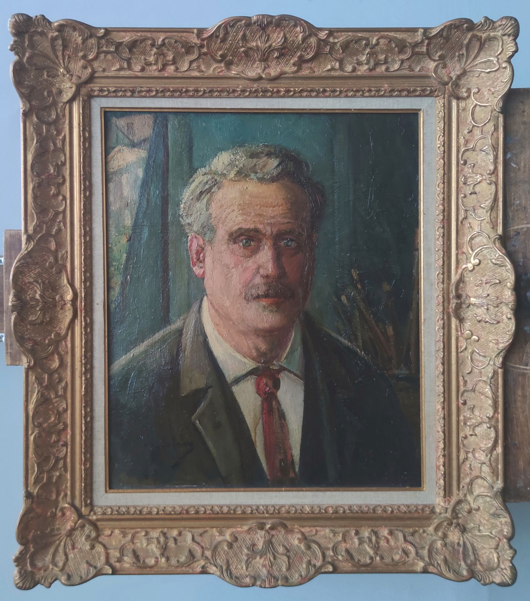 Null 
Gustave MADELAIN (1867-1944)

Self-portrait

Oil on canvas, signed lower l&hellip;