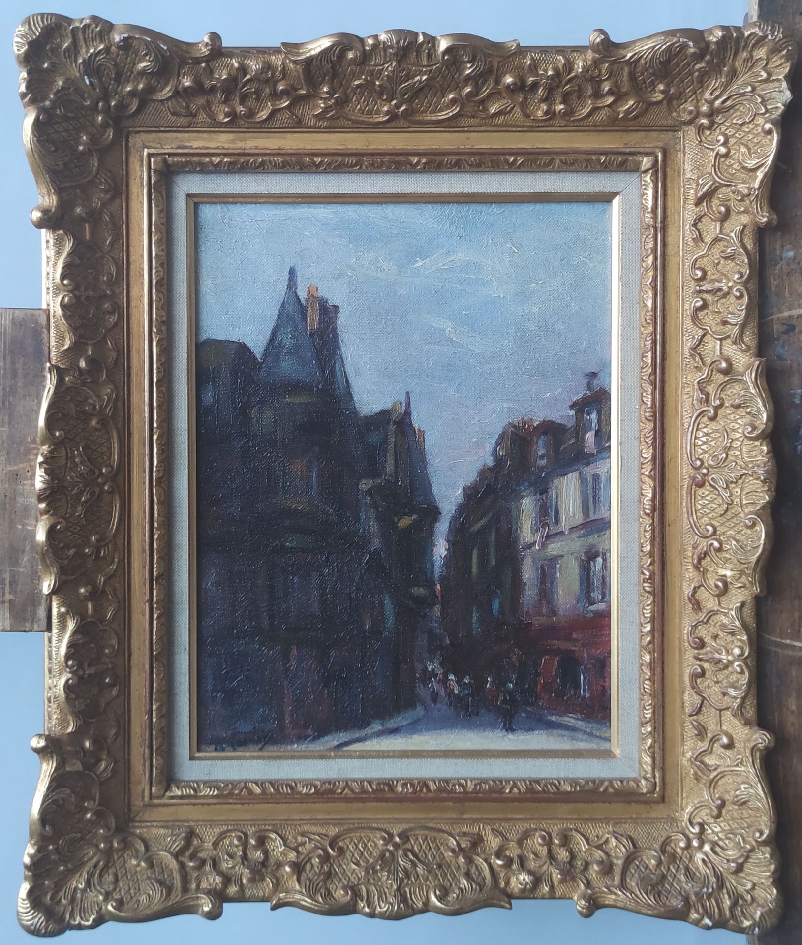 Null 
Gustave MADELAIN (1867-1944)

Hotel de Sens à Paris, 

Huile sur toile, si&hellip;