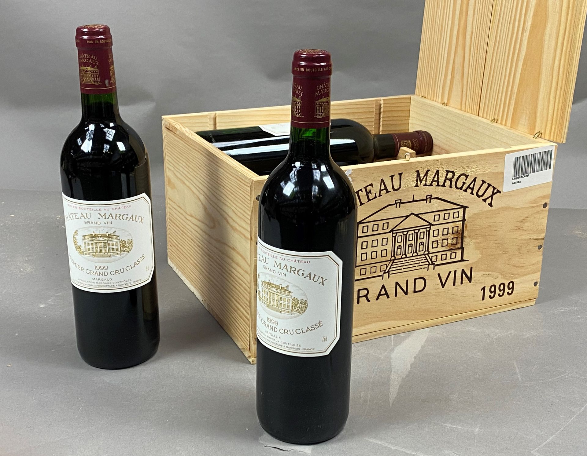 Null 6 bottles Château Margaux 1999 1st GCC Margaux CB
