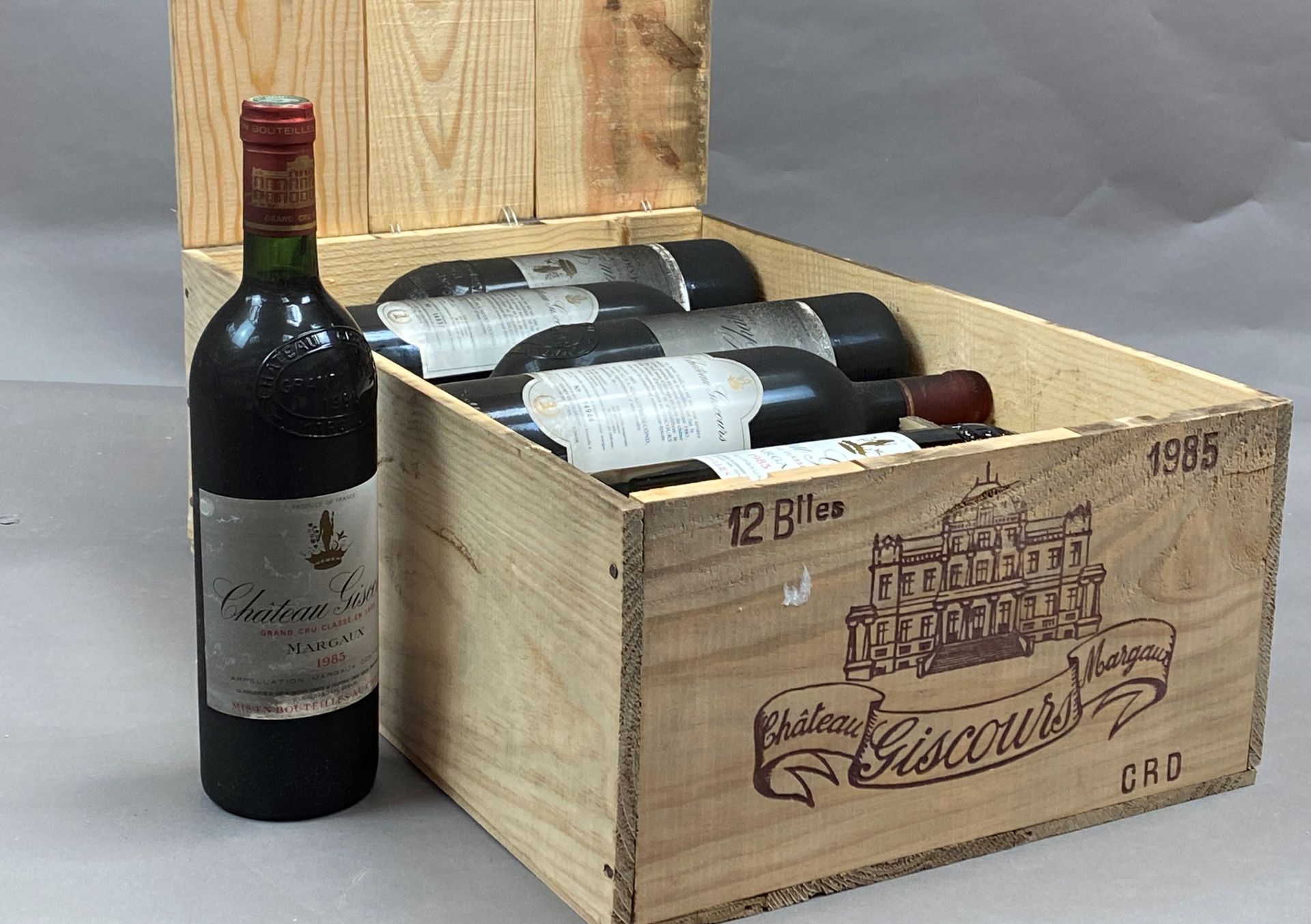 Null 12瓶 Château Giscours 1985 GCC Margaux CB第三名 (bts sales)