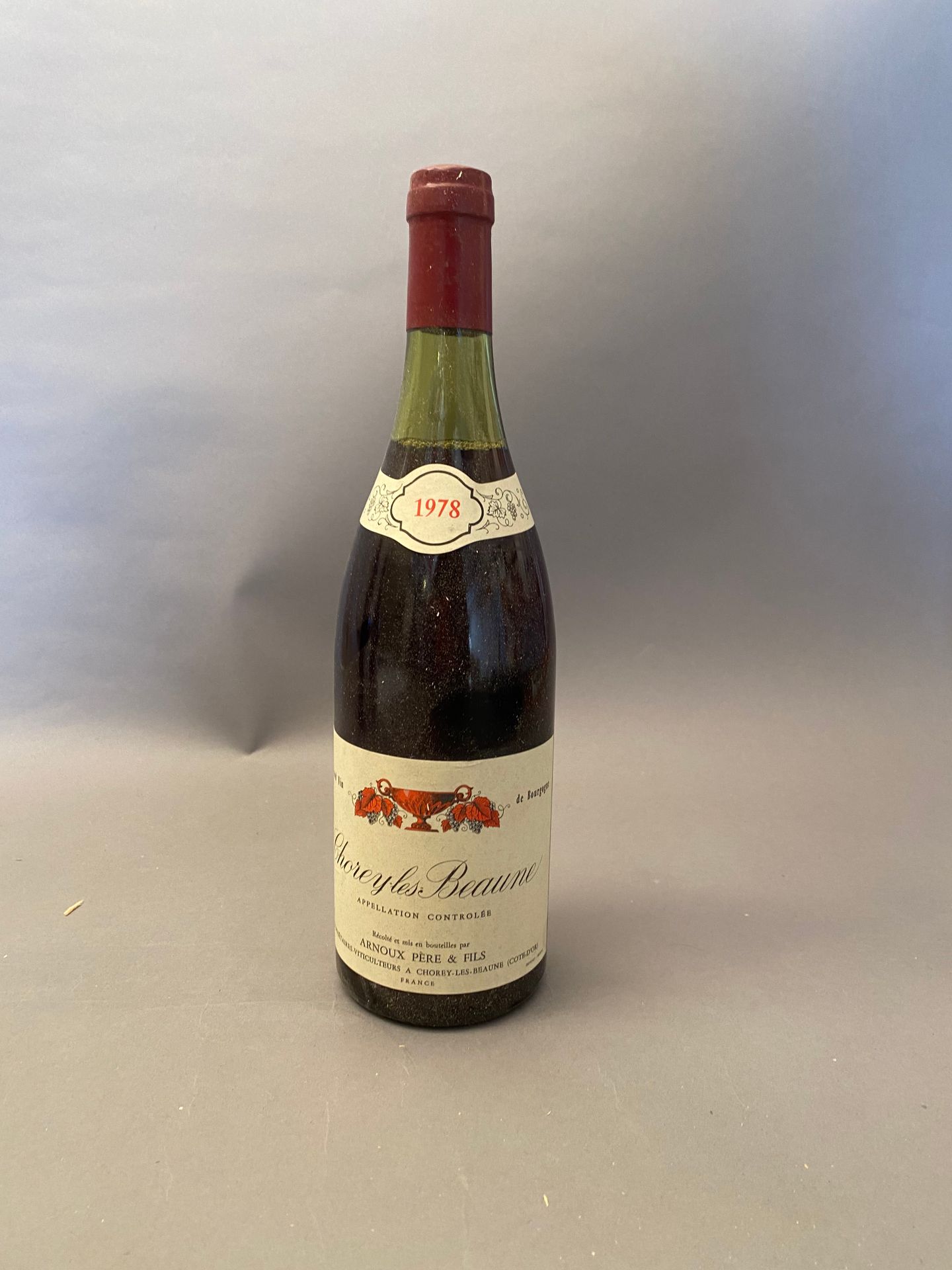 Null 1 bouteilles Chorey-Lès-Beaune 1978 Arnoux Père & Fils ( 4 cm)