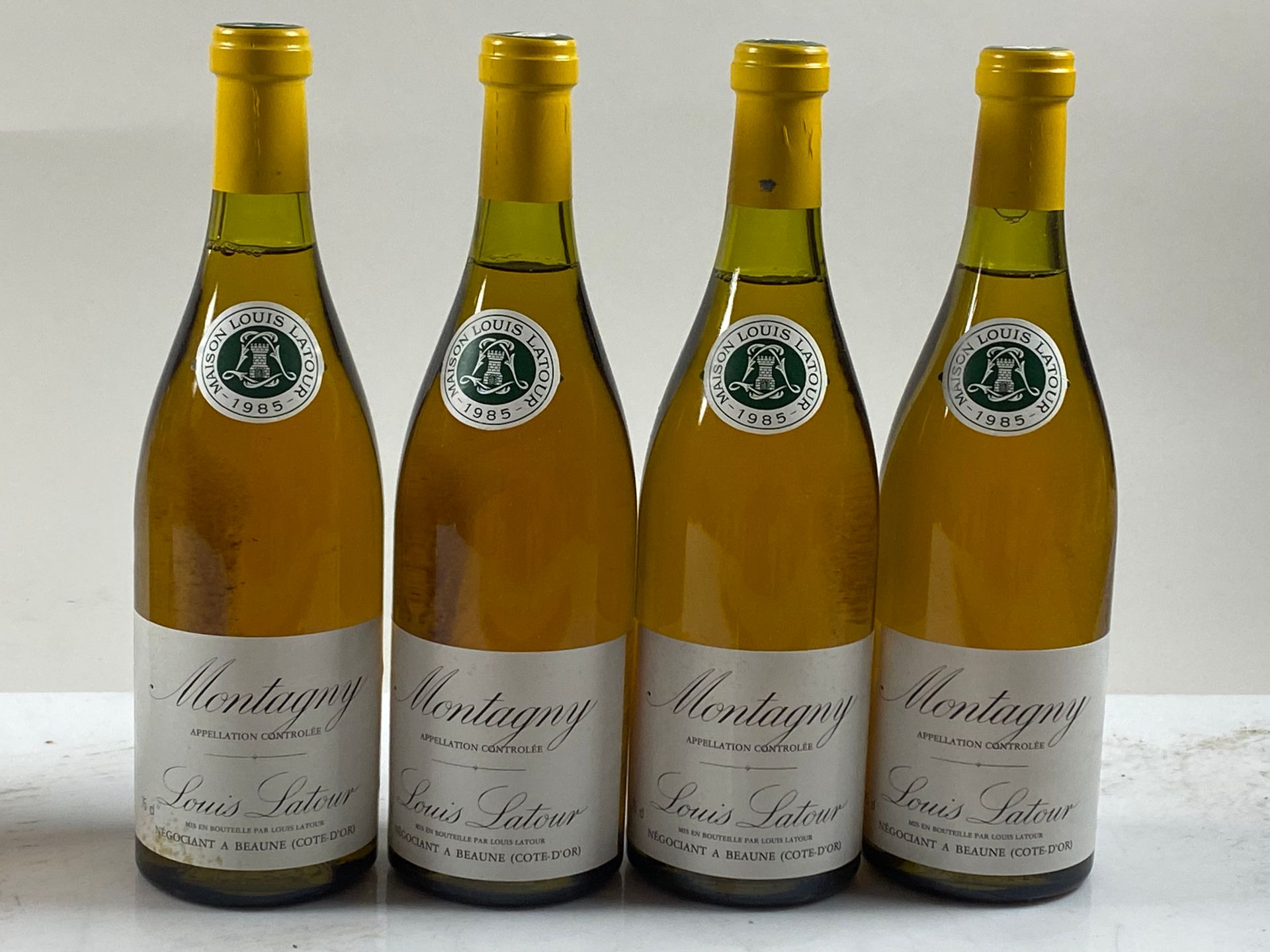 Null 4 bouteilles Montagny La Grande Roche 1985 1er C Louis Latour