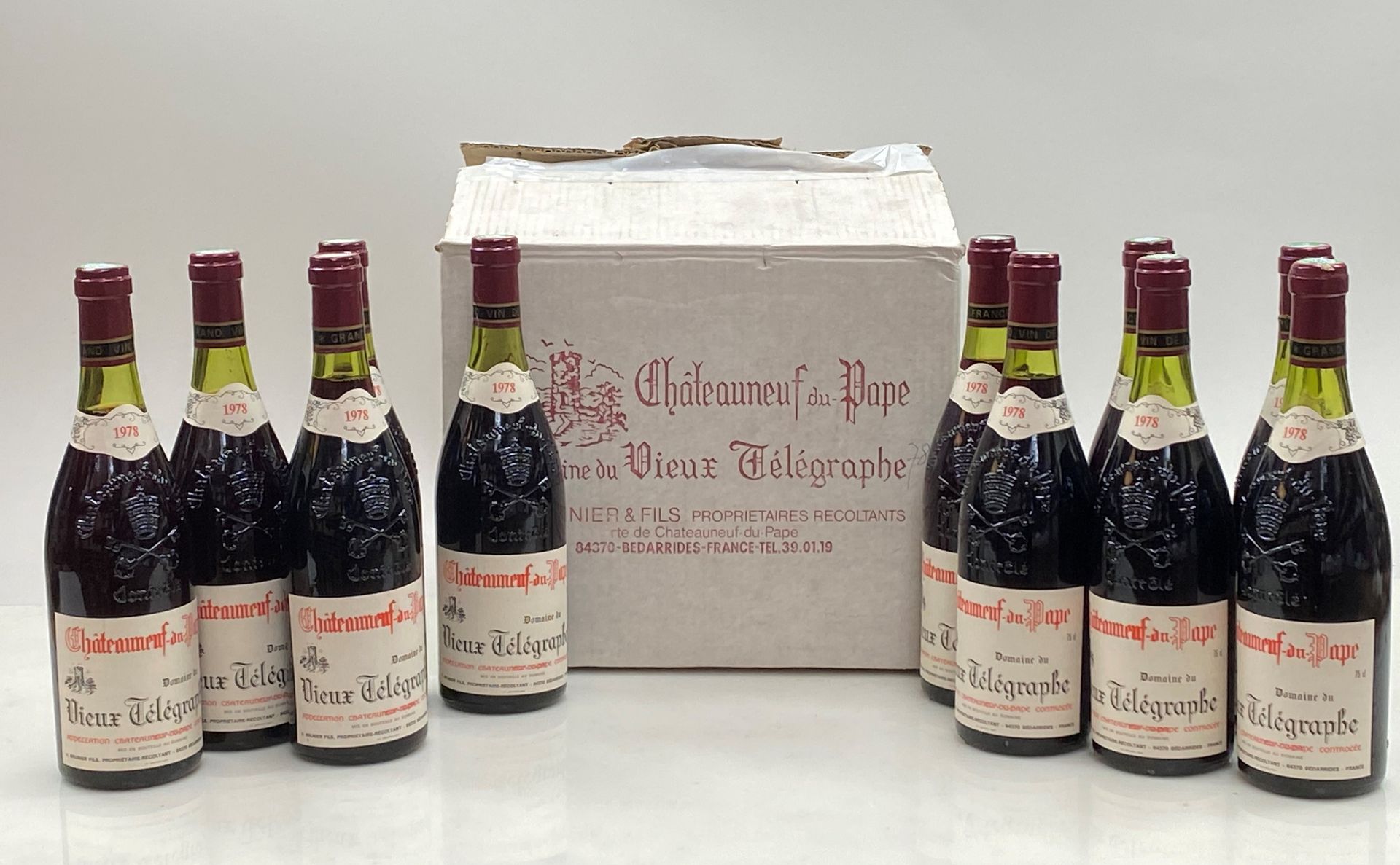 Null 11瓶 Domaine du Vieux Télégraphe 1978 Grenache Syr Vignobles H Brunier & F C&hellip;