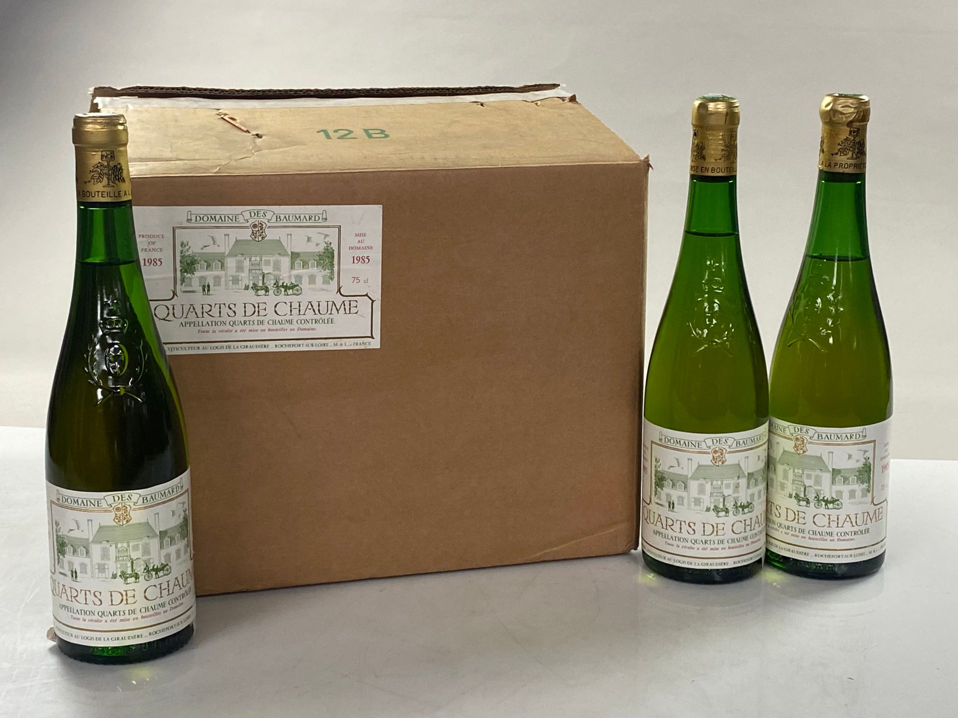 Null 12 bouteilles Quarts de Chaume Baumard 1985 Dom des Baumard - Logis de la G&hellip;