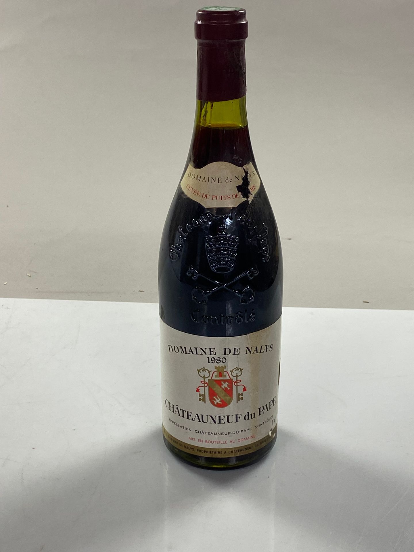 Null 1 bouteilles Domaine de Nalys Cuvée du Puits de l'Orme 1980 Domaine de Naly&hellip;