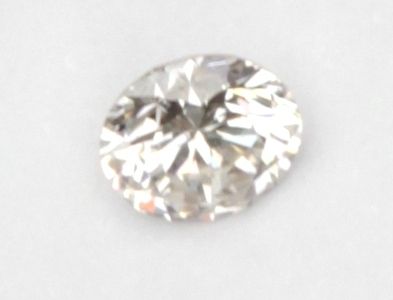 Null DIAMANT taille brillant moderne sur papier. Poids:0,20 carat