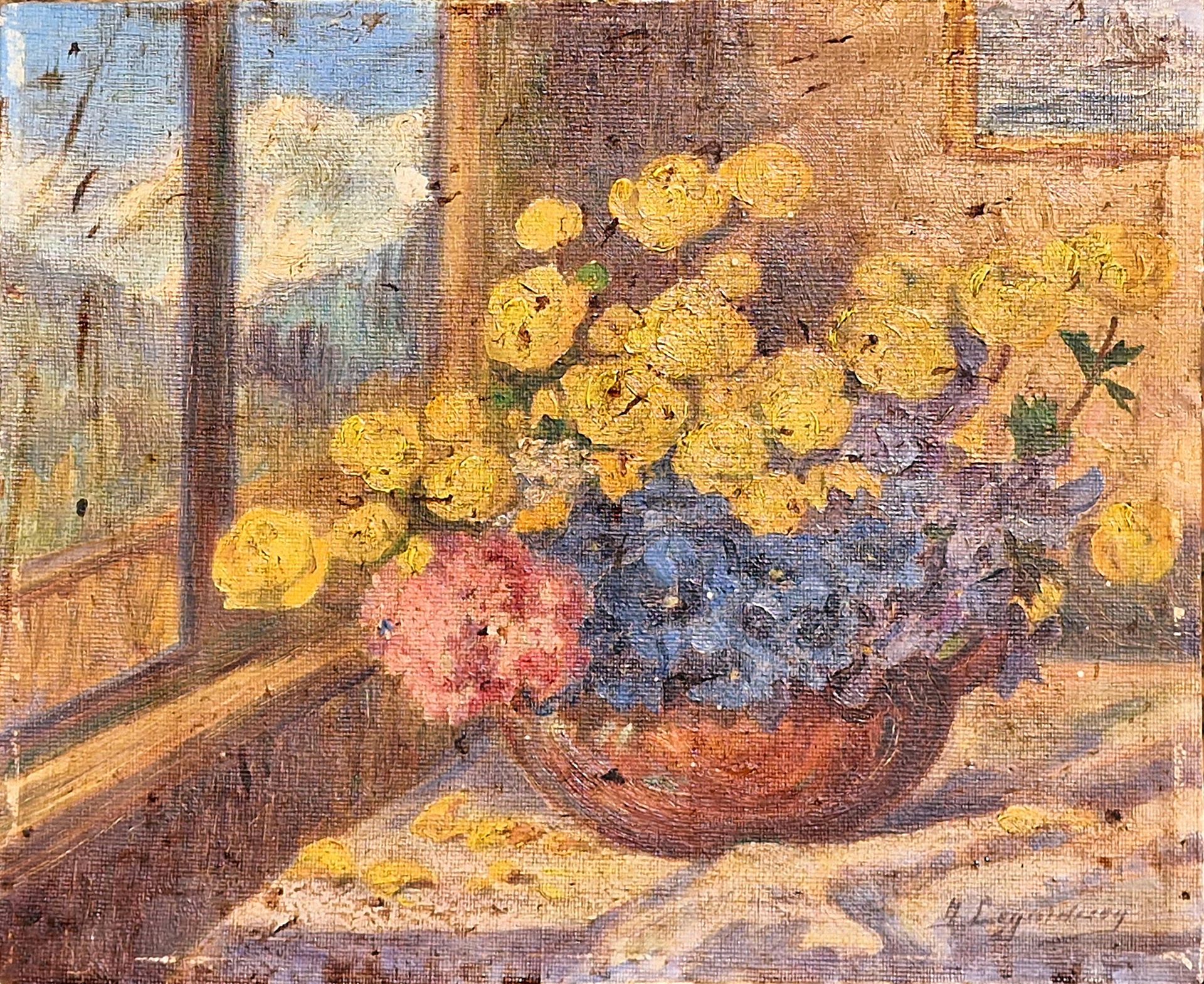 ECOLE FRANCAISE, 20ème SIECLE Bouquet at the window



Oil on canvas mounted on &hellip;