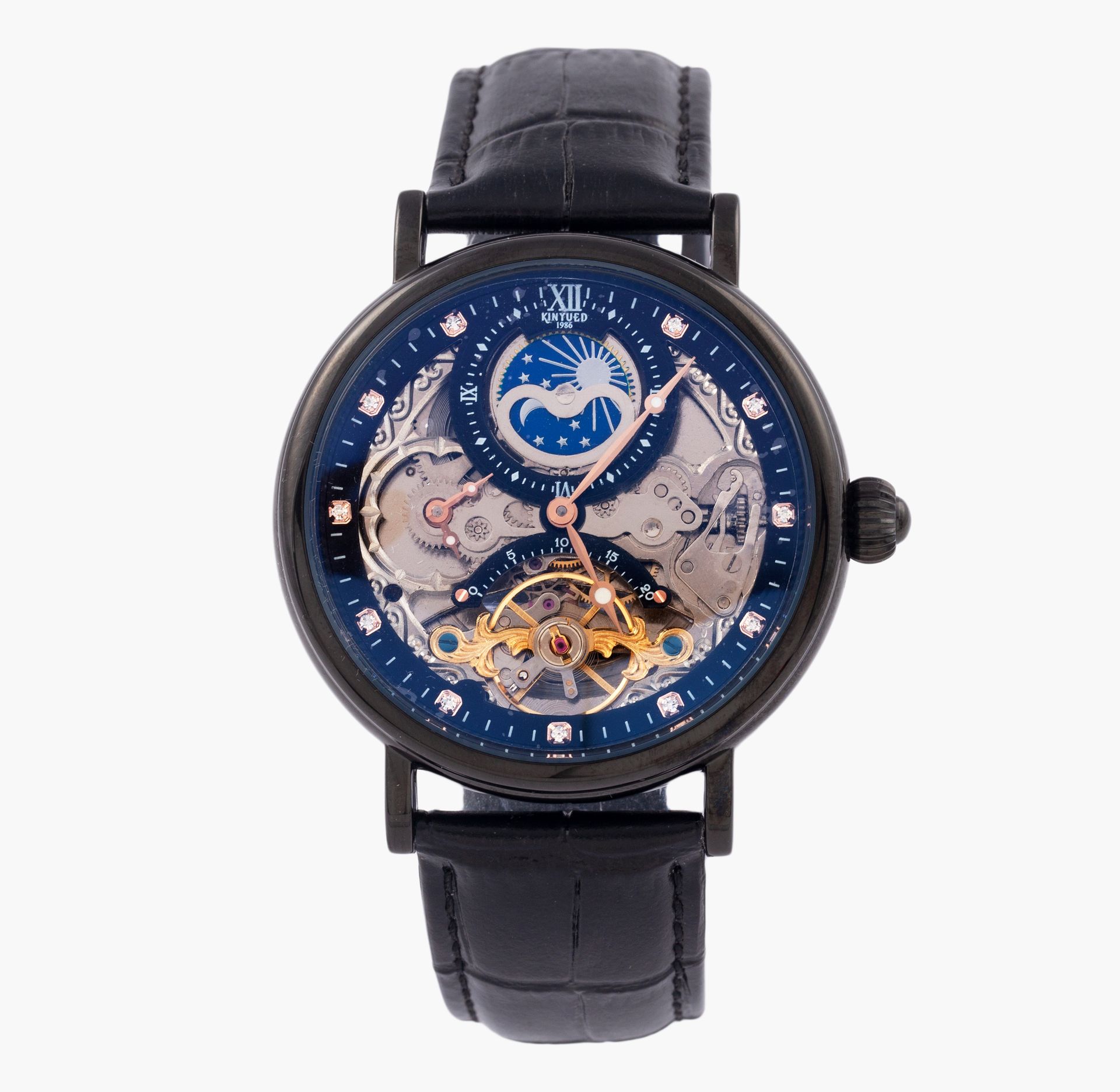 Null MONTRE POUR HOMMES KINYUED SKELETON AUTOMATIQUE MONTRE POUR HOMMES de Kinyu&hellip;