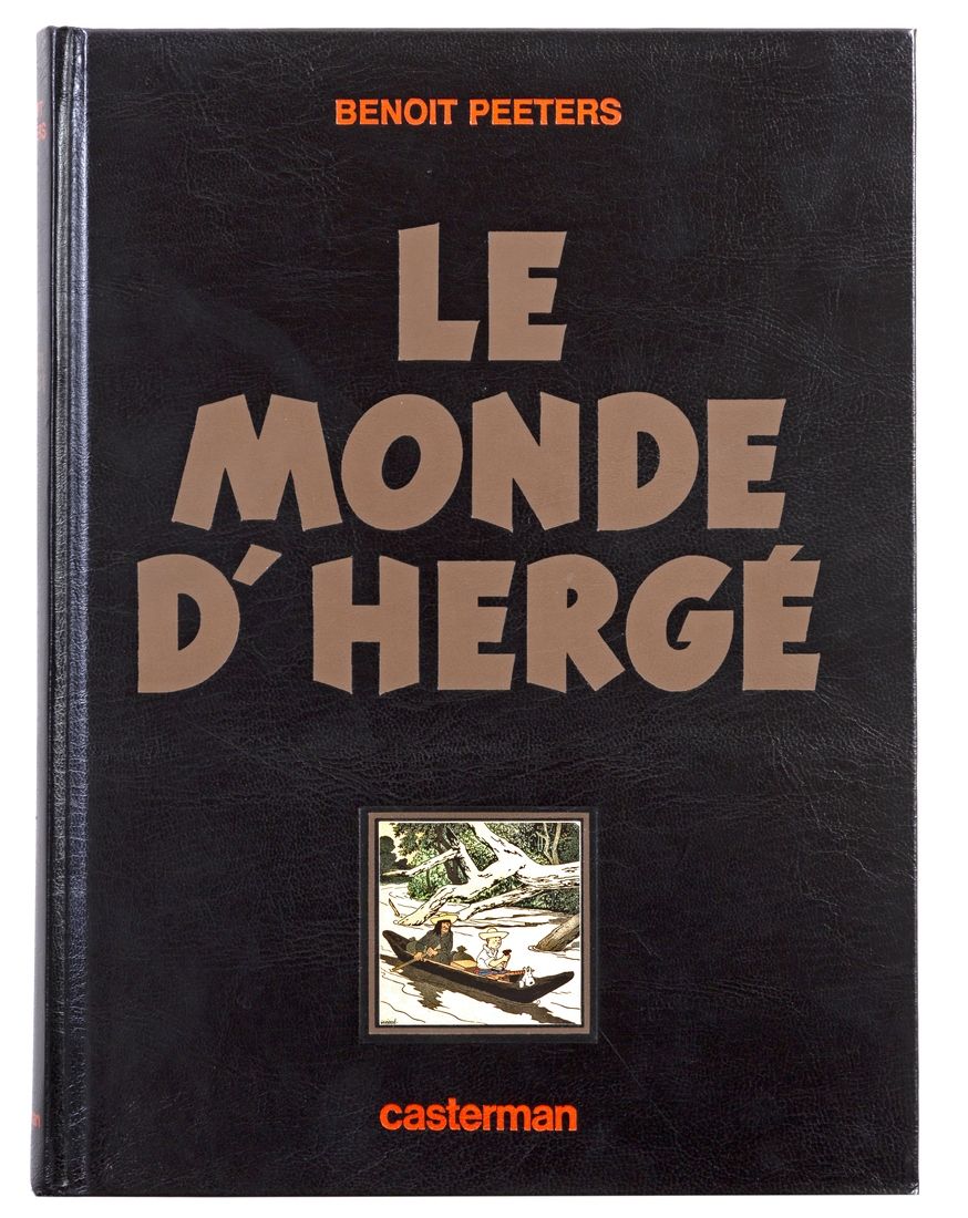 Hergé : Tirage de tête "Le Monde d'Hergé" n°HC et agrémenté de 3 lignes de dédic&hellip;