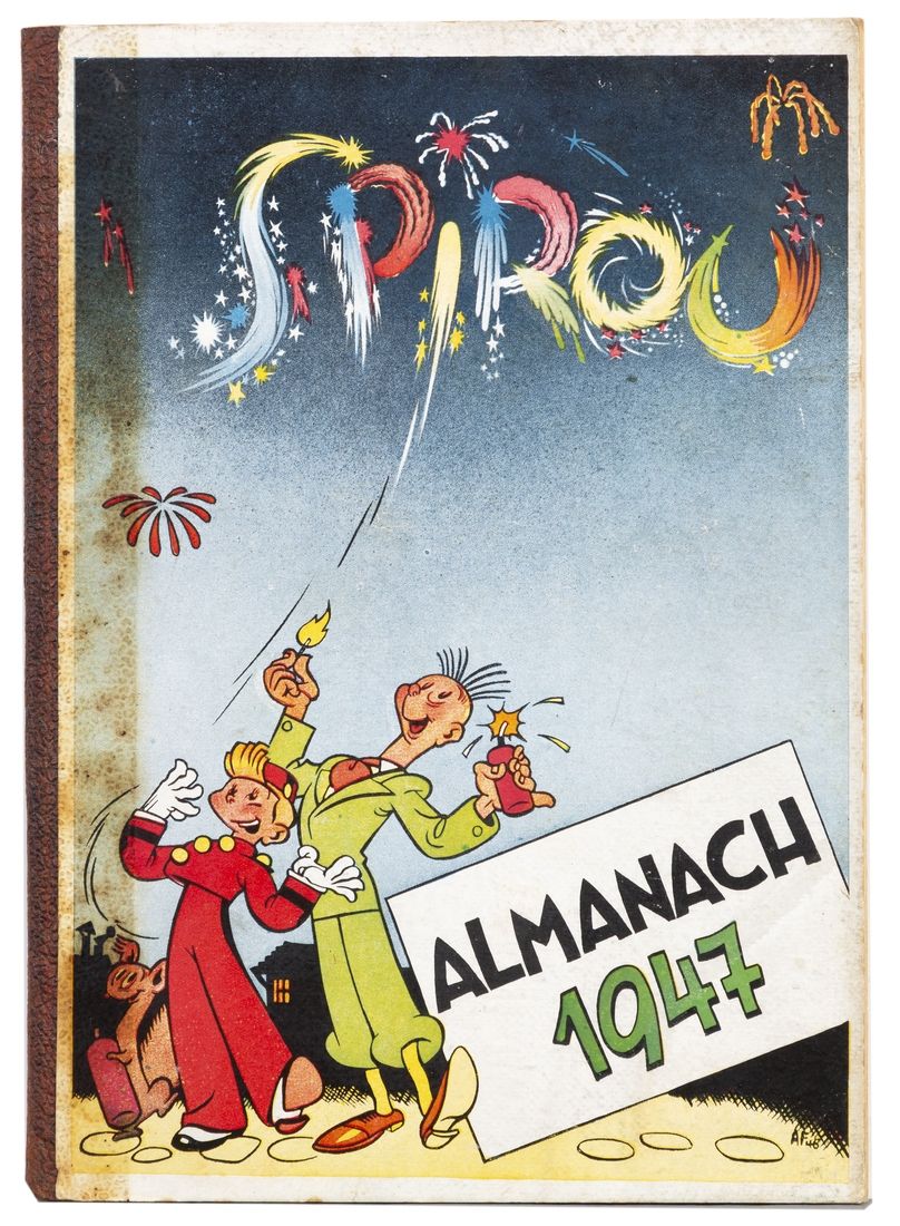 Spirou : Almanach 1947. Très bon état / Très très bon état.