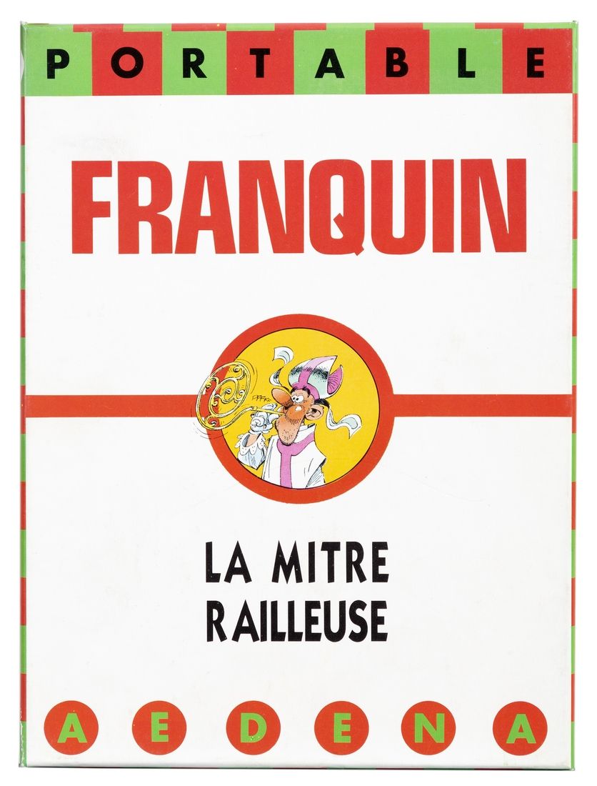 Franquin : La Mitre railleuse, portfolio n°HC 7/100, signé (Ed. Aedena, 1986). E&hellip;