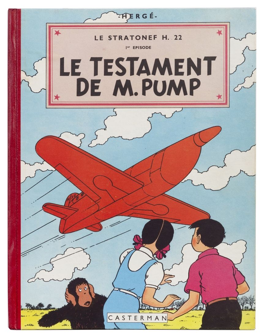 Jo et Zette : Le Testament de M. Pump et Destination New-York en édition de 1952&hellip;