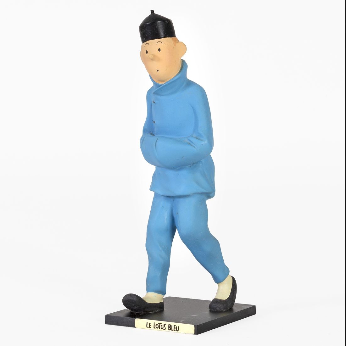 Hergé : LEBLON-DELIENNE : Tintin 15 cm, chinois en kimono bleu (51), Le Lotus bl&hellip;